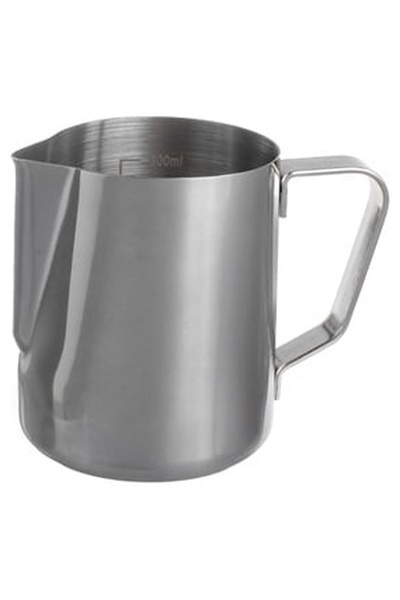 OEM Cana Latiera din Inox cu Maner & Gradatie pentru Spumare Lapte 350ml