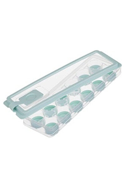 OEM Cutie pentru Gheata Verde Menta cu Capac Transparent de Plastic cu 12 Com...