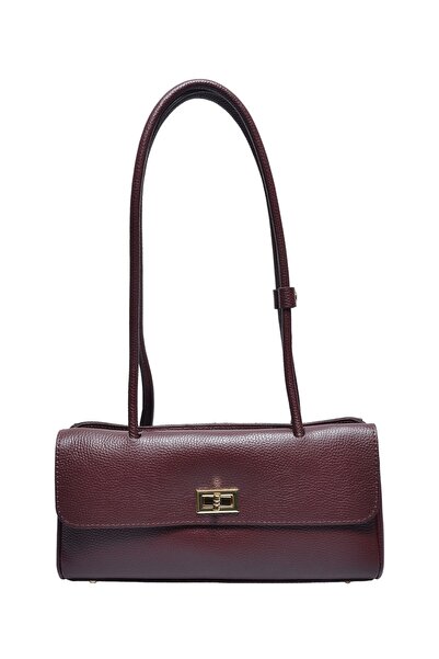 SimpleFind Isabella Rhea Geanta piele -Flora-VISINIU ,Geanta de umar piele na...