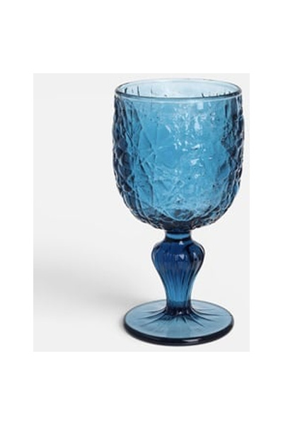 OEM Pahar din Sticla Albastra Muse pentru Vin 340ml