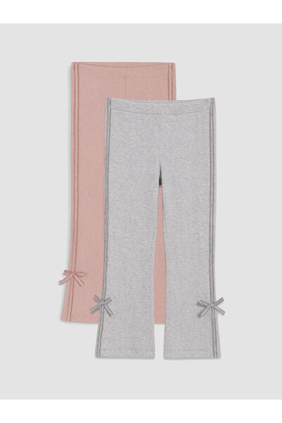 LC Waikiki Nevavm with a Difference of Opinion, Lcw Kids Pink Ribbed Straight...