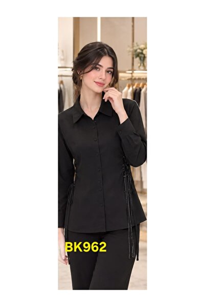 Generic بلوزة نسائية بأكمام طويلة موديل BK962 - أسود