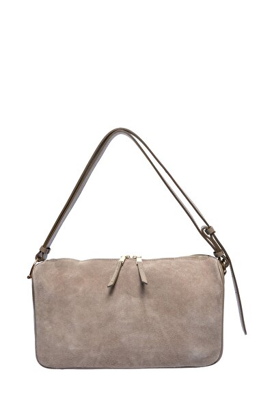 SimpleFind Luisa Vannini Geanta piele -Irina-TAUPE,Geanta de umar piele natur...