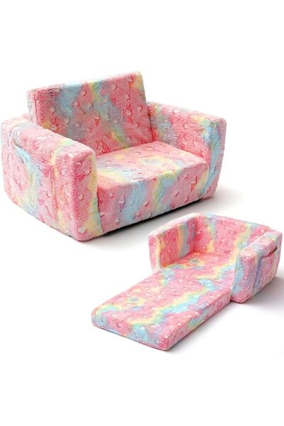 NIUBI Toddler Couch - Kids Sofa Bed, Baby Couch, Toddler Couches That Fold Ou...