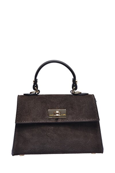 SimpleFind Anna Luchini Geanta piele -Ulyana-MARO INCHIS ,Geanta de mana piel...