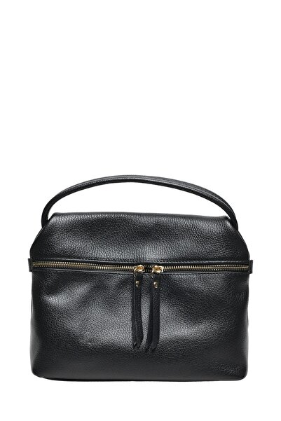SimpleFind Luisa Vannini Geanta piele -Anastasia-NEGRU ,Geanta de mana piele ...
