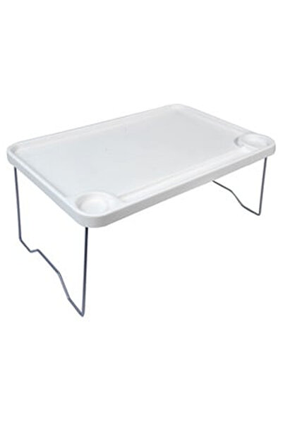 OEM Tava - Masuta Laptop Pliabila din Plastic Alb 58x36cm