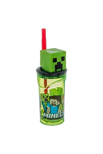 OEM Plastic Cup with 3D Straw