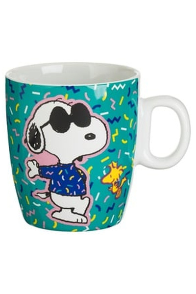 OEM Mini Mint Green Snoopy Confetti Porcelain Mug 235ml