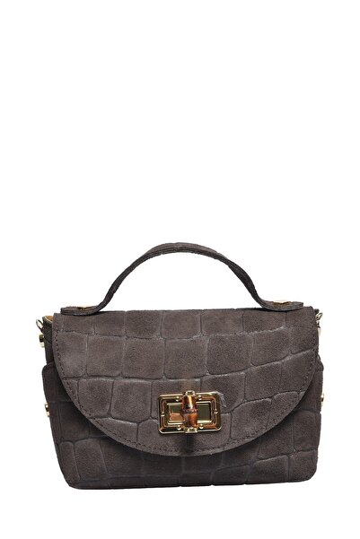 SimpleFind Roberta M Geanta piele -Cleo-MARO INCHIS ,Geanta de mana piele nat...