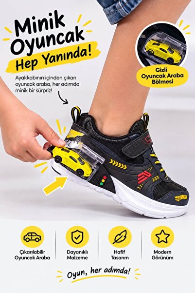 NAVİSHOES حذاء رياضي للأطفال من جاراجلي مع عربة لعبة 065NAV