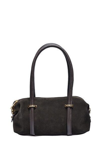 SimpleFind Luisa Vannini Geanta piele -Gemma-MARO INCHIS ,Geanta de umar piel...
