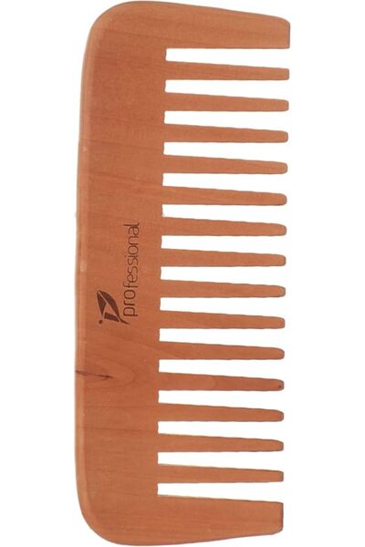 GENERAL Professional 2885 Natural Wood Hair Comb, 10 cm Long.