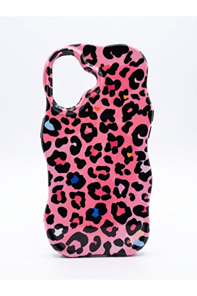 Generic For iPhone 17 Protective Case with Wavy Edges and Tiger Print Flexibl...