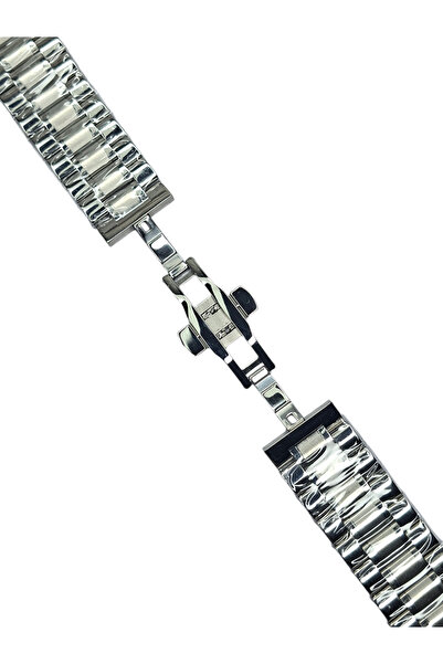 Azzuro Yüksek Kalite Çelik Renk Saat Kordonu-23MM