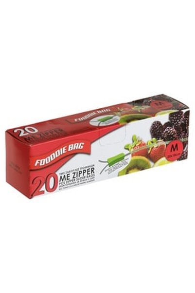 OEM Zipper Bags for Food 18x20cm (medium) - 20pcs