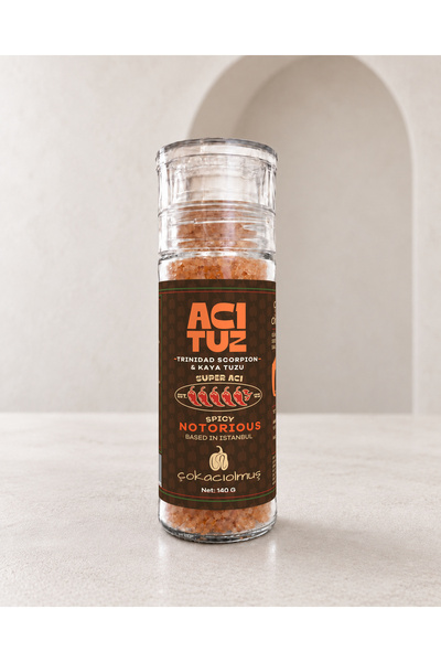 çokacıolmuş Acı Tuz - Trinidad Scorpion Moruga Orange