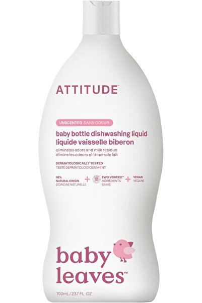BIO SPECTRA ATTITUDE منظف زجاجات الأطفال من أتيتيت، نباتي وبدون رائحة، لطيف ع...