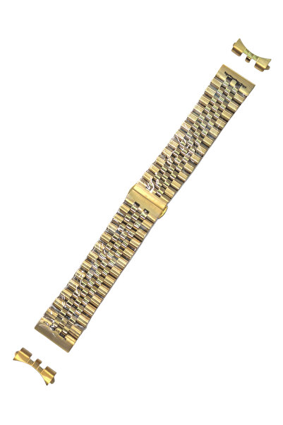 Azzuro Jübile Modeli Siyah Renk Metal Saat Kordonu-22 MM