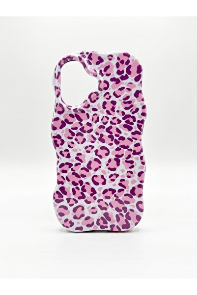 Generic For iPhone 17 Protective Case with Wavy Edges and Tiger Print Flexibl...