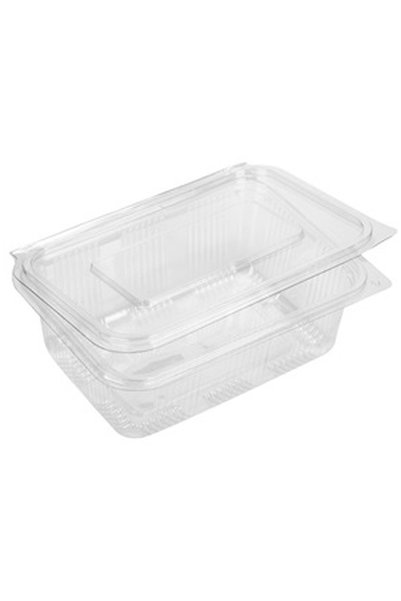OEM Transparent Food Casseroles with Lid 1000cc - 3pcs