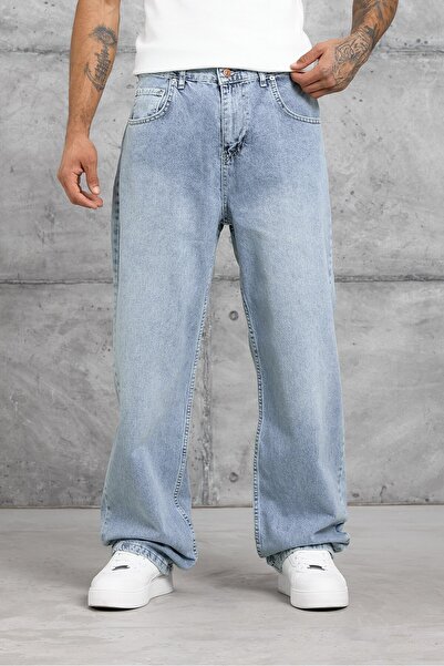 NOMARC Buz Mavisi MOBB BAGGY JEAN