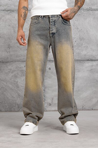 NOMARC Kahverengi MOBB BAGGY JEAN