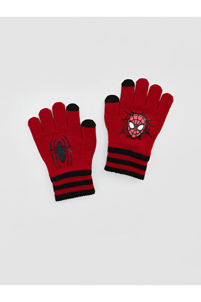 LC Waikiki Lcw Accessories Red Boy's Gloves with Nevavm Difference
