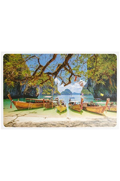 OEM Summer Plate Holder with Patterned 43.5x28.5cm