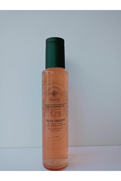 %100 Doğal Fermente Çilek Sirkesi - 250ml