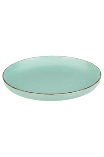 OEM Mint Green Porcelain Fruit Plate "Nordic"" 19.5cm"