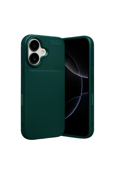 OtoTech غطاء كربون آيفون 17 من أبل - أخضر داكن