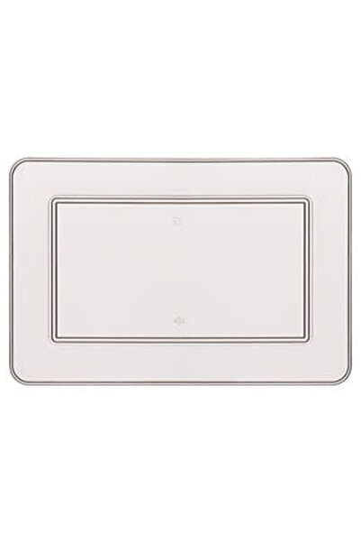 OEM Transparent Plastic Serving Platter 37x24cm