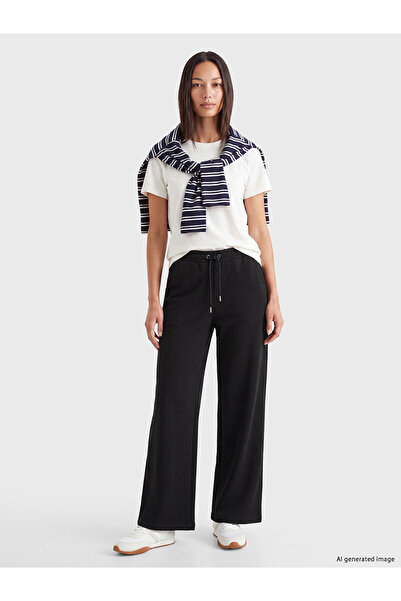 LC Waikiki Nevavm Farkıyla Lcw Everyday Black 3 Thread Rastered Plain Loose &...