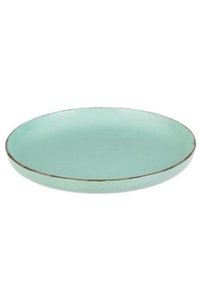 OEM Mint Green Porcelain Plate "Nordic" Ø26.5cm