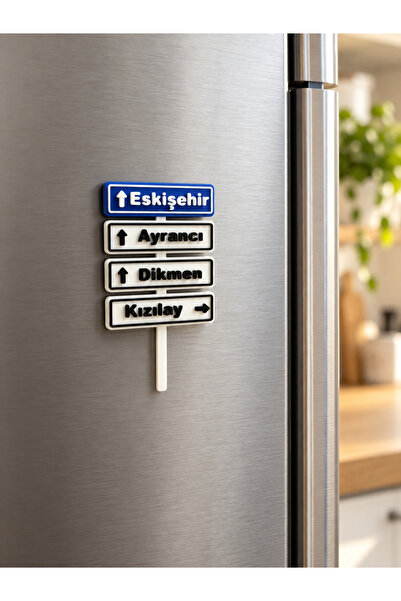 IRISTASARIM ANKARA KIZILAY TABELASI MAGNET - BUZDOLABI MAGNETİ