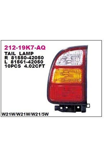 PARCA PASAJİ DEPO Stop Lambası Sol Toyota Rav4 1998-2000