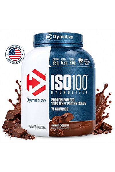 Dymatize Nutrition Dymatize, ISO100 İzole 100% Whey Protein Isolate 2.3 kg - ...