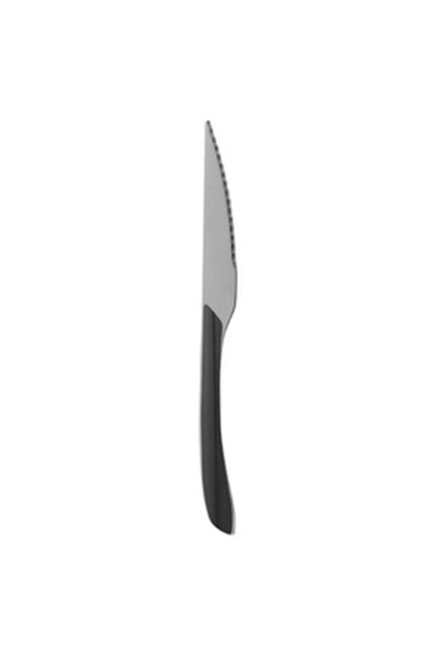 OEM Large Stainless Steel Knife with Black Handle 23cm