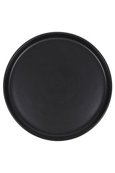 OEM Black Fruit Plate "Nordic" Ceramic Ø19cm