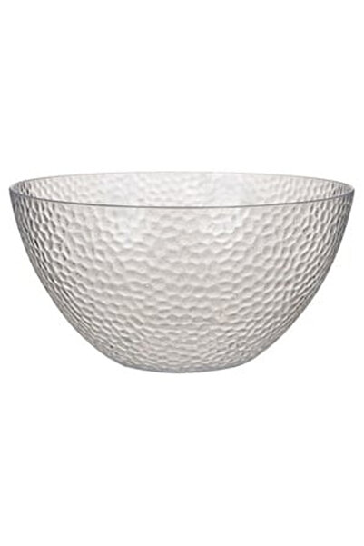 OEM Transparent Salad Bowl with Cellular Pattern 4L