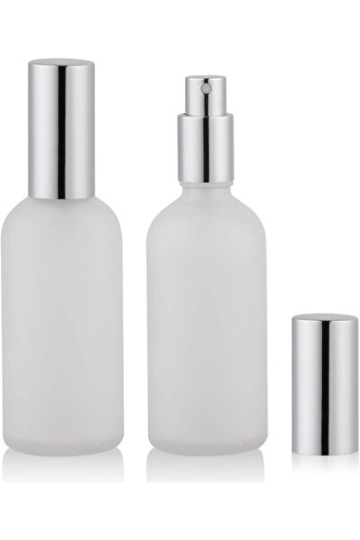 ASKIND 3.4 oz/100 ml Glass Spray Bottles, 2 Pcs Empty Perfume Atomizer, Refil...