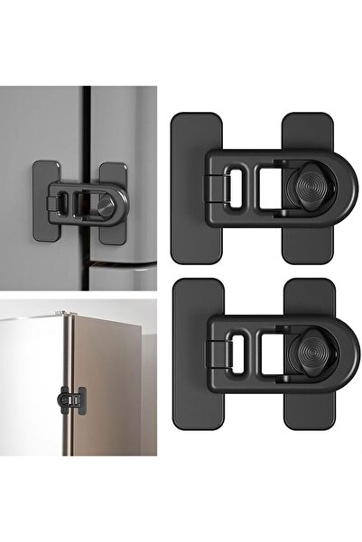ToolHouse Child Proof Refrigerator Lock, 2-Piece Baby Safety Cabinet Lock, No...