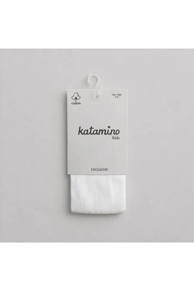 Katamino جوارب طويلة قطنية سادة للفتيات من ألونا