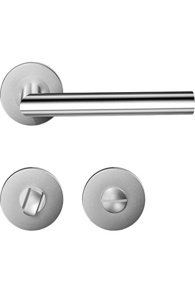 HAIFUAN 1 Pack of Stainless Steel Door Lever Handle with Bathroom Knob,Door L...