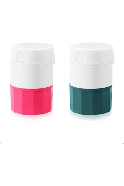 Yelajoy 2 Pcs Pill Crusher and Grinder, Small Size Vitamins and Tablets Grind...