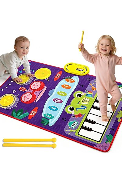 GENERAL Andanna Baby Piano Mat, Musical Instruments for Toddlers 1-3 Piano Dr...