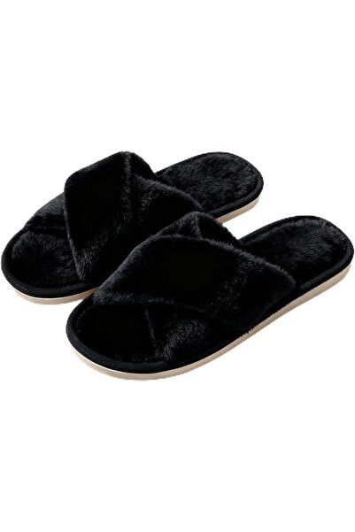 GoodTool Fluffy Winter House Suede, Fuzzy Memory Foam Slippers for Women Men,...