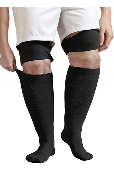 Sweet seven XXXL Compression Socks for Wide Calves - Knee-High Support for Co...