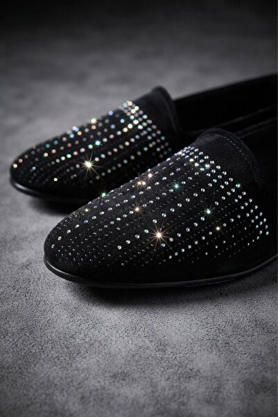 Modafırsat Luxury Women's Daily Slippers with Stone Accessories, Dowry Guest ...